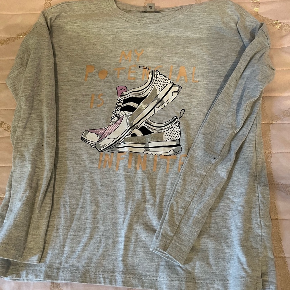 Canada House Gray Long Sleeve Shirt